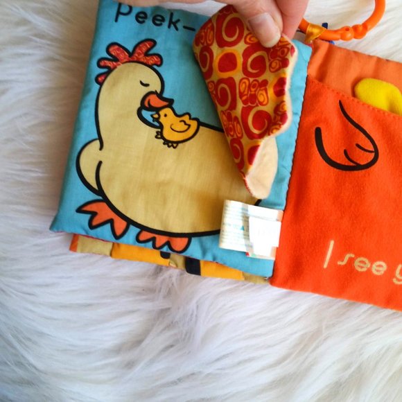 B Toys by Battat Peek-A-Book Baby Toy - Picture 5 of 7